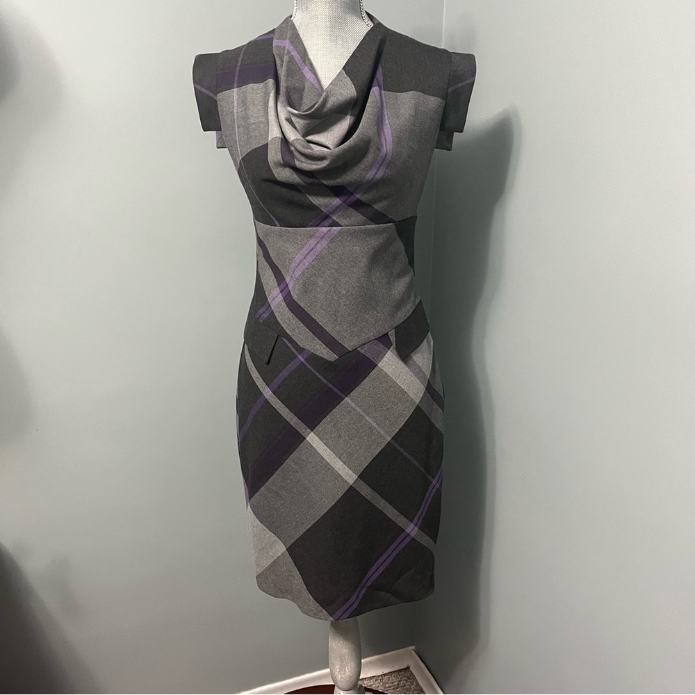 TED BAKER LONDON pencil midi dress US size 6 cocktail wedding office wear